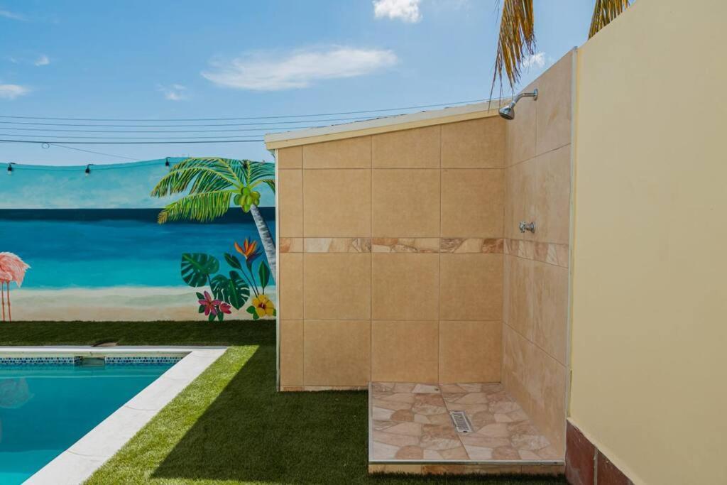 Blue Sky Residence Aruba Savaneta Esterno foto