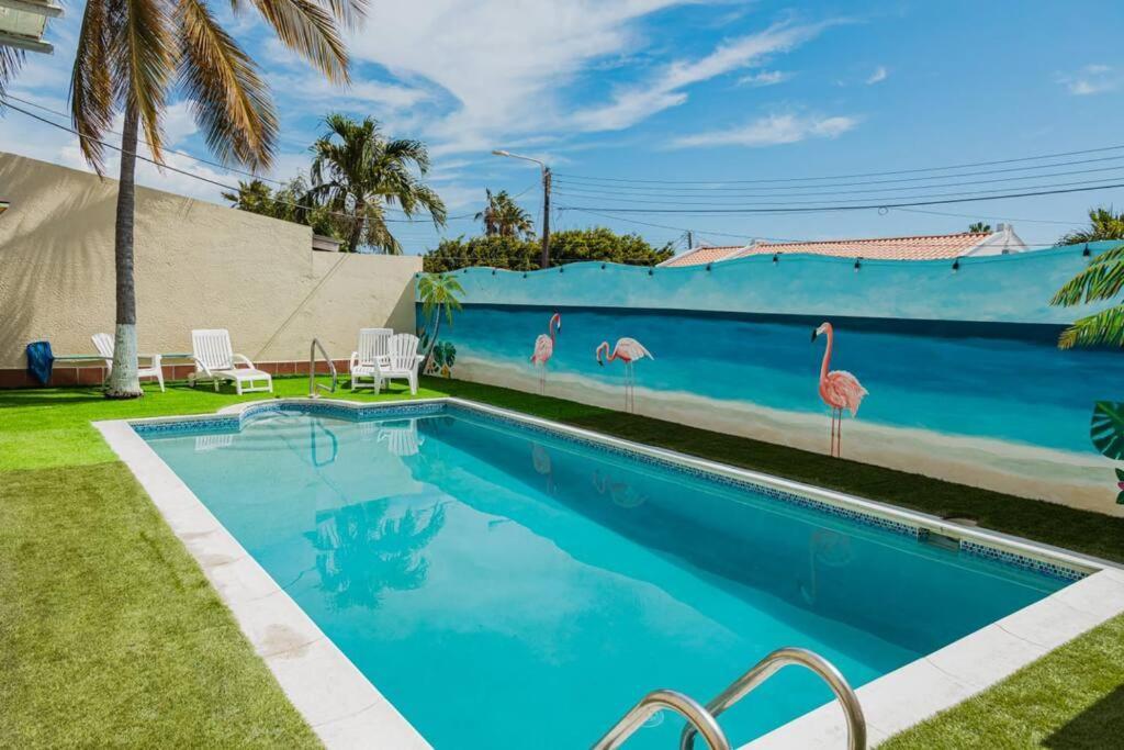 Blue Sky Residence Aruba Savaneta Esterno foto